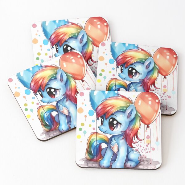 Item preview, Clipart de Mi Pequeño Pony para Cumpleaños, Arte de Pony para Cumpleaños, Caballo para Fiesta, Pony para Globos, Caballo para Regalo, Suministros para Pastelería, Arte de Acuarela designed and sold by CoolorPaint.