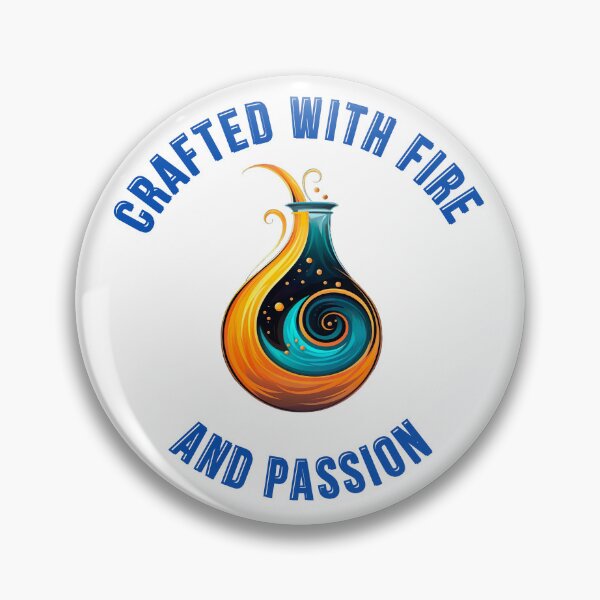 Item preview, Crafted with Fire and Passion Glassblowing Hobby designed and sold by EVA4designs.