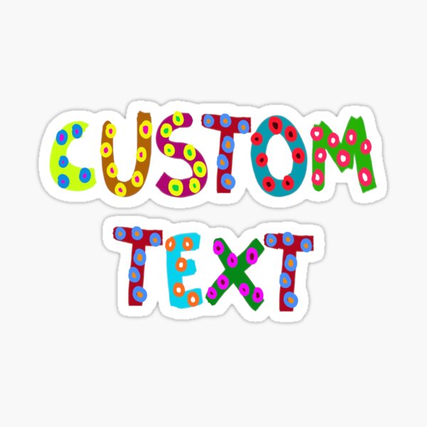 Create your own Custom-Cut Vinyl Sticker, Zazzle