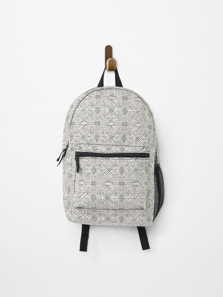 Thumbnail 1 of 3, Backpack, Simple Symmetry designed and sold by PixelPatchwork.