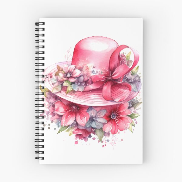 Item preview, Floral Hat Clipart, Flower Headwear Art, Blooming Hat, Garden Cap, Petal Hat, Rosy Headwear, Watercolor Paint Cozy designed and sold by CoolorPaint.