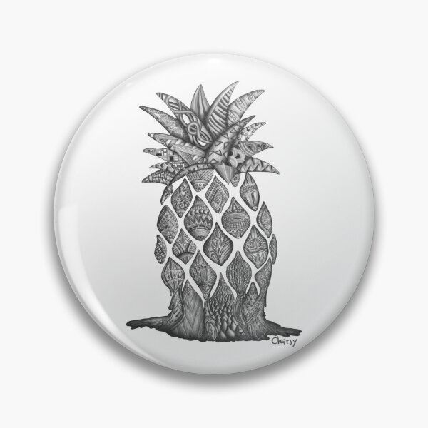 Artikelvorschau, Surreale schmilzende Ananas Verrücktes Design von Charsy entworfen und verkauft von CharsyArt.