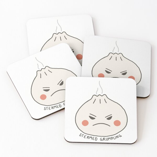 Item preview, Steamed Grumpling Pun Dumpling Cartoon Funny designed and sold by art-by-enc.