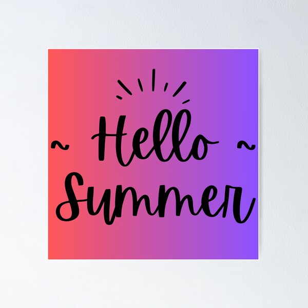 Item preview, HELLO SUMMER designed and sold by BUYALL.
