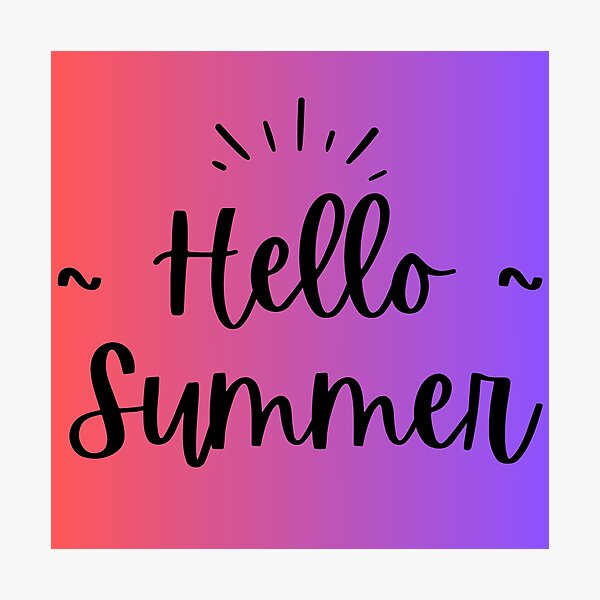 Item preview, HELLO SUMMER designed and sold by BUYALL.