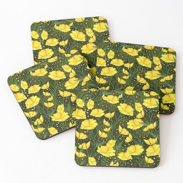 Item preview, Yellow Buttercups designed and sold by mitalim.
