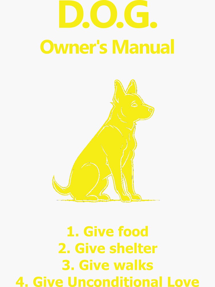 Manual store dog lover