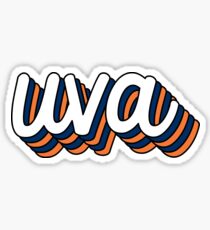 UVA Retro Sticker