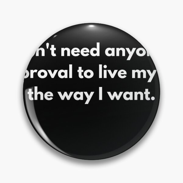 Item preview, live my life designed and sold by sovereignok.