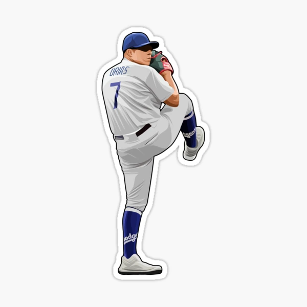 Walker Buehler New Power Pitches Sticker for Sale by SpeedFean