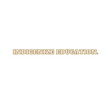 Indigenize Indiana T-shirts: Land Acknowledgment: First Nations Educational  & Cultural Center : Indiana University Bloomington