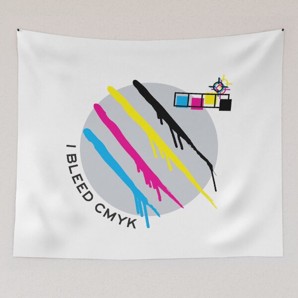 Item preview, I Bleed CMYK [2023] designed and sold by brainthought.