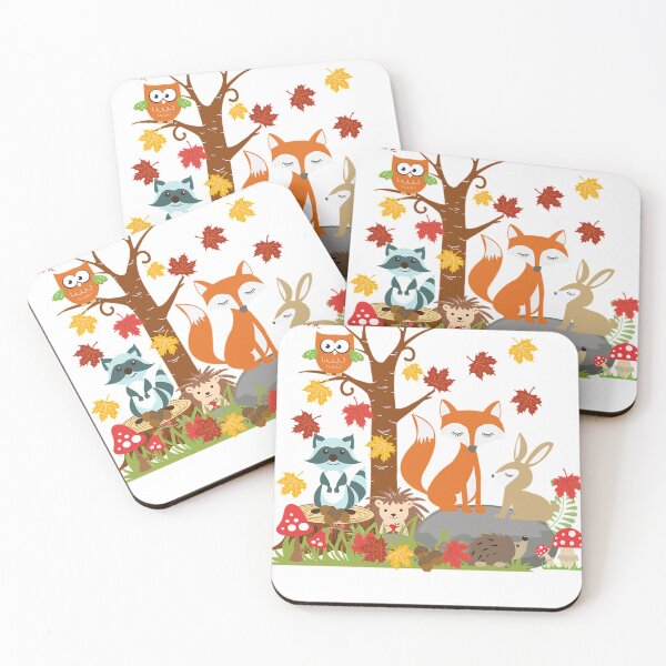 Item preview, Autumn Woodland Animals designed and sold by GarrettFamily.