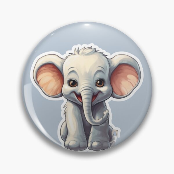 Item preview, little kawaii japan elephant designed and sold by OLX4VA.