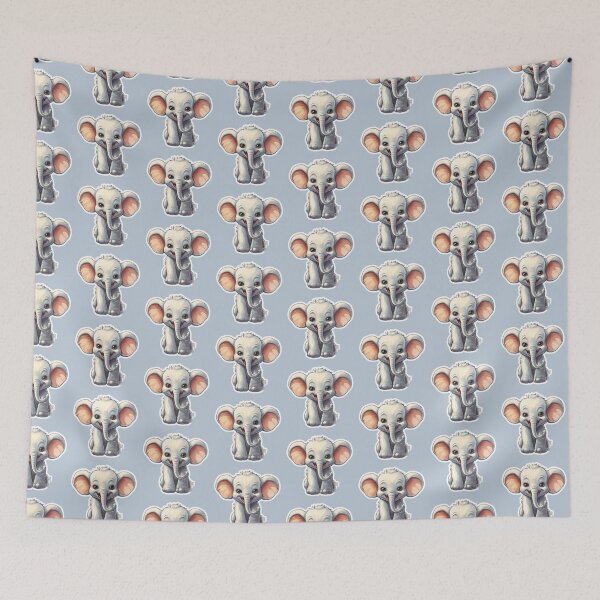 Item preview, little kawaii japan elephant designed and sold by OLX4VA.