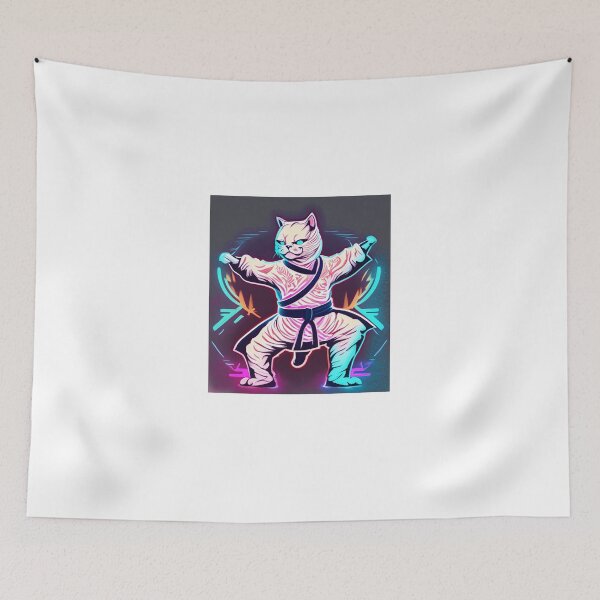 Item preview, Katze cat Kungfu Master 7 designed and sold by Finity Atelier.