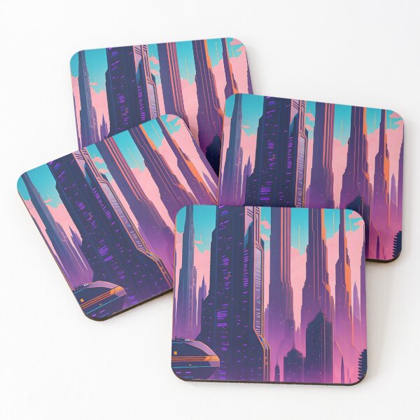 Item preview, Futuristic Cityscape (Version 05) designed and sold by imabbasanwar.