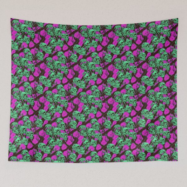 Item preview, Skulls and Roses  designed and sold by ArtsyFusion.