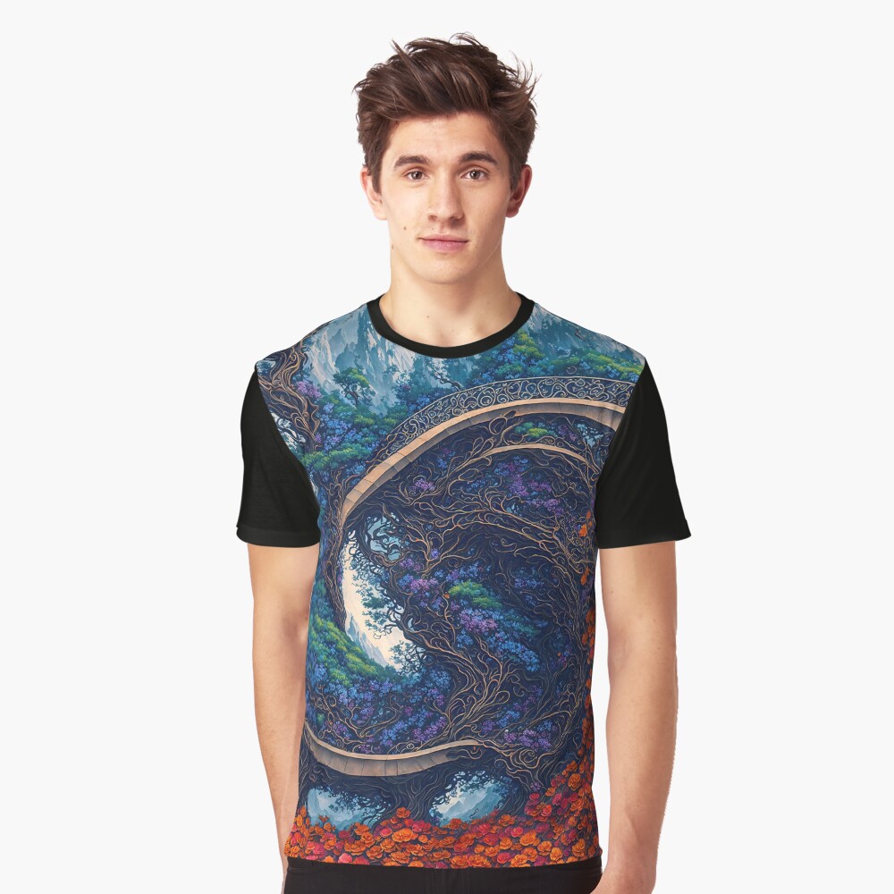 Item preview, Graphic T-Shirt designed and sold by blackhalt.