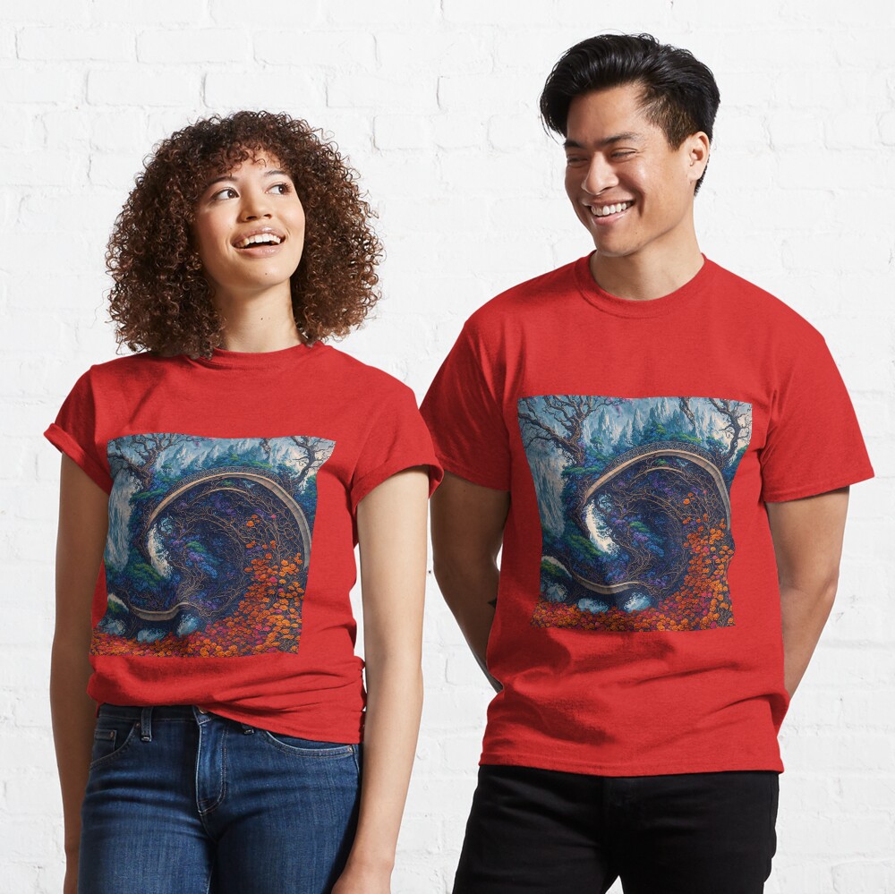 Item preview, Classic T-Shirt designed and sold by blackhalt.