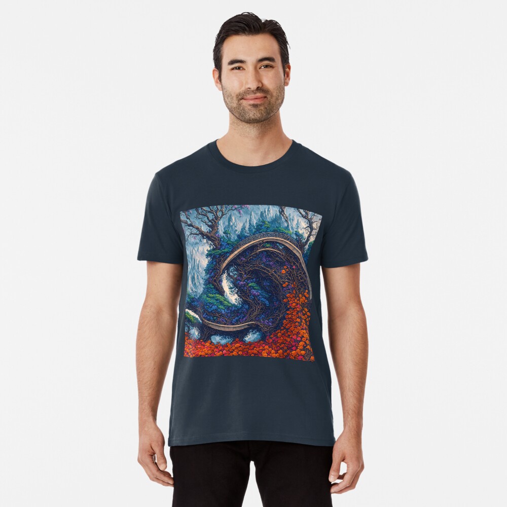 Item preview, Premium T-Shirt designed and sold by blackhalt.