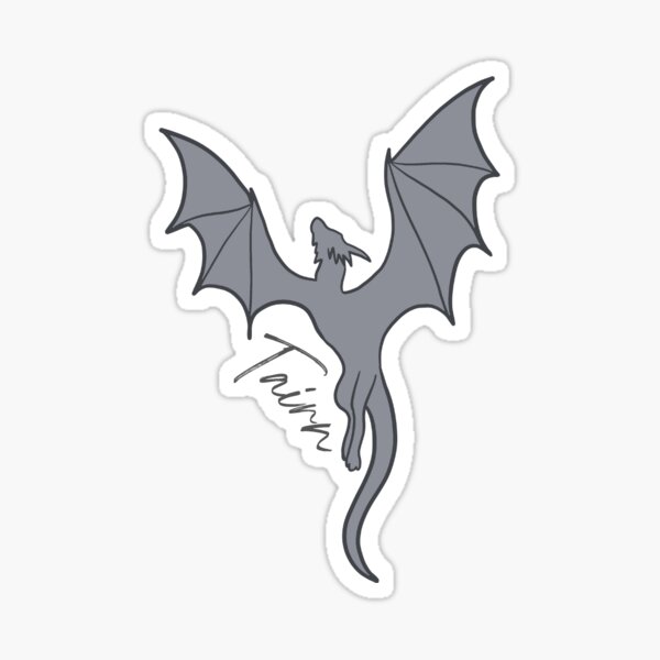 Fantasy Reader Book stack Sticker, Fourth Wing Dragon sticker, ACOTAR  Sticker, Dragon rider fourth wing, kindle stickers for case, Book Gift