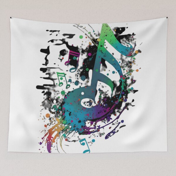 Item preview, Melodic Explosion: Bursting Musical Notes designed and sold by SweetMagicDream.