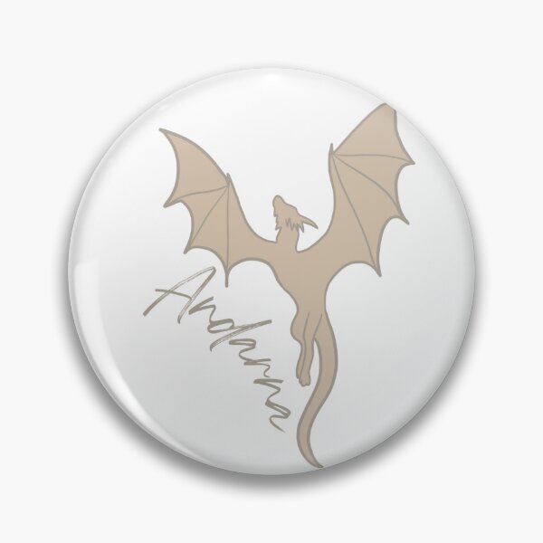 Item preview, Andarna - Fourth Wing Dragon Sticker  designed and sold by Lexx Hoggard.