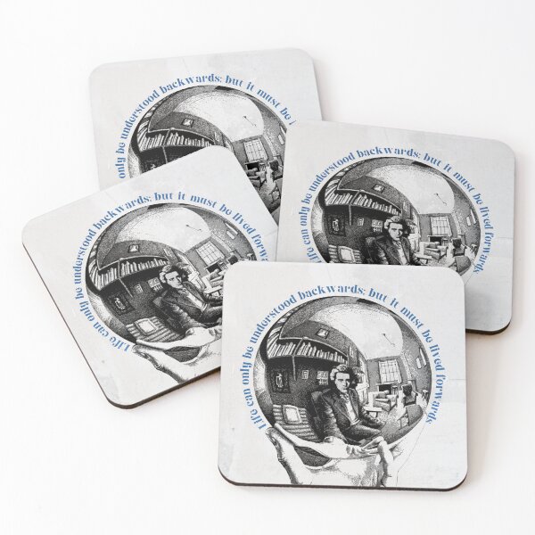 Item preview, Soren Kirkegaard Existentialism Quote Vintage Print designed and sold by C·REBRAL Labs.