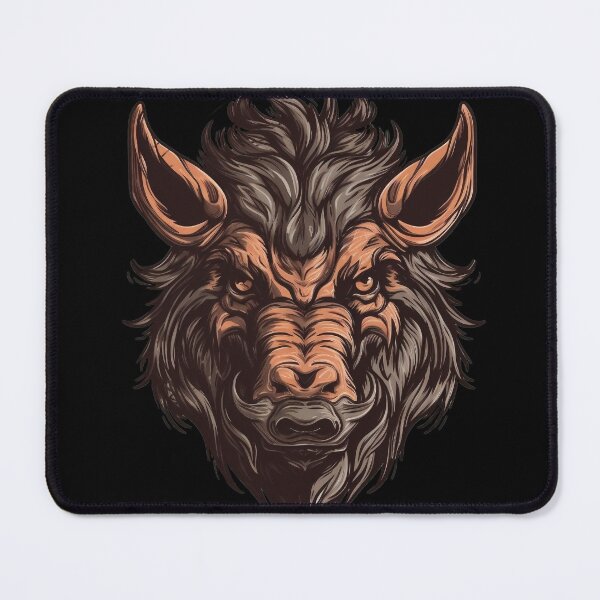 Item preview, Boar Head - Hunting designed and sold by bubuknows.
