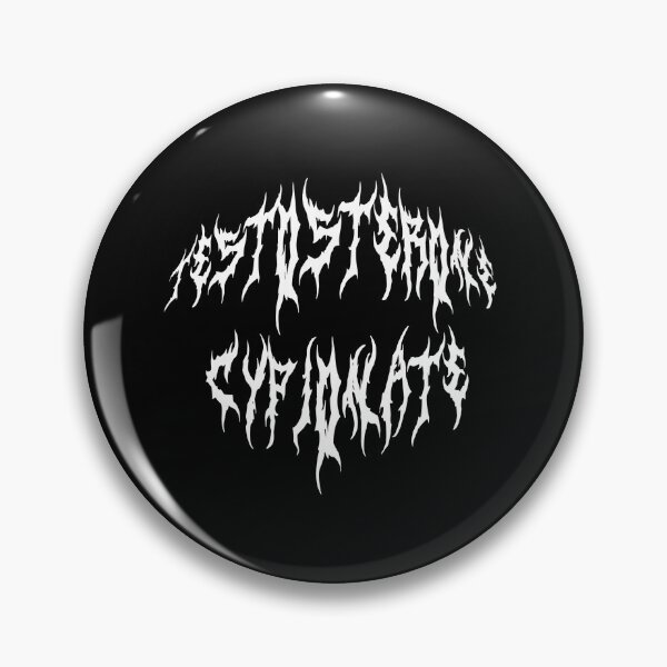 Item preview, Metal Logo Testosterone Cypionate designed and sold by here4shirtz.