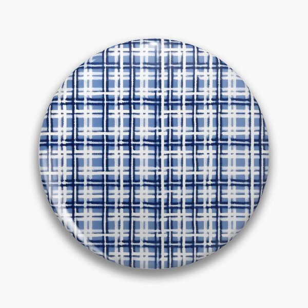 Item preview, Blue small plaid pattern designed and sold by TogetherDshop.