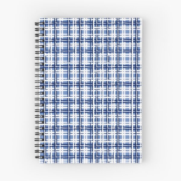 Item preview, Blue small plaid pattern designed and sold by TogetherDshop.