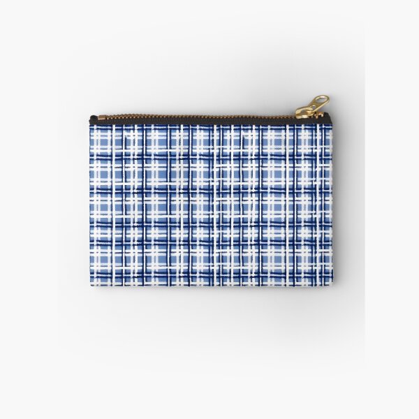 Item preview, Blue small plaid pattern designed and sold by TogetherDshop.