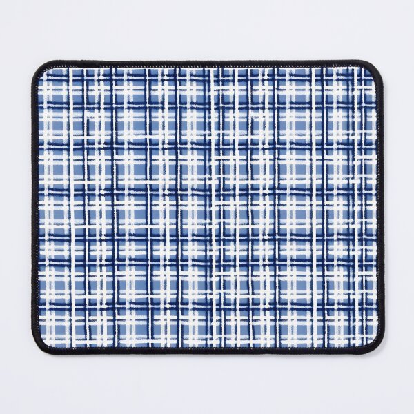 Item preview, Blue small plaid pattern designed and sold by TogetherDshop.