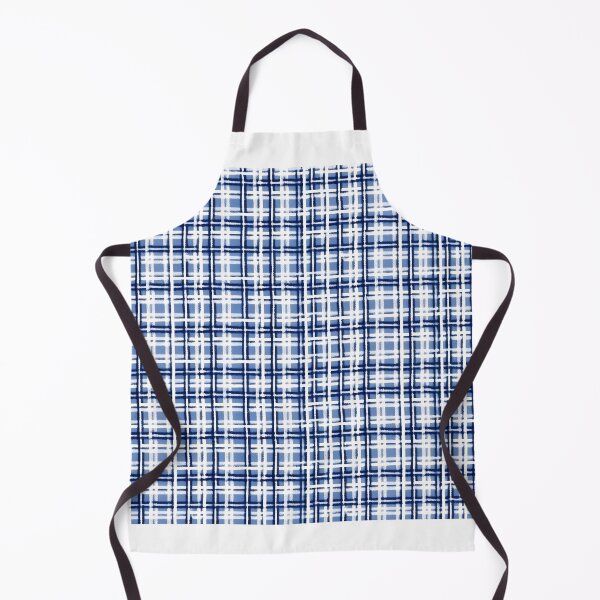 Item preview, Blue small plaid pattern designed and sold by TogetherDshop.