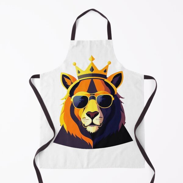Item preview, Cool bear character in sunglasses wearing a crown. Vibrant colors designed and sold by Harmonysens.