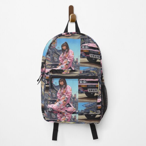 Item preview, Bosozoku Chick with car designed and sold by ivanmejia.
