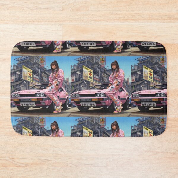 Item preview, Bosozoku Chick with car designed and sold by ivanmejia.