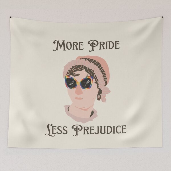 Item preview, More Pride Less Prejudice. Modern Jane Austin Pride  designed and sold by Rebel-Design.