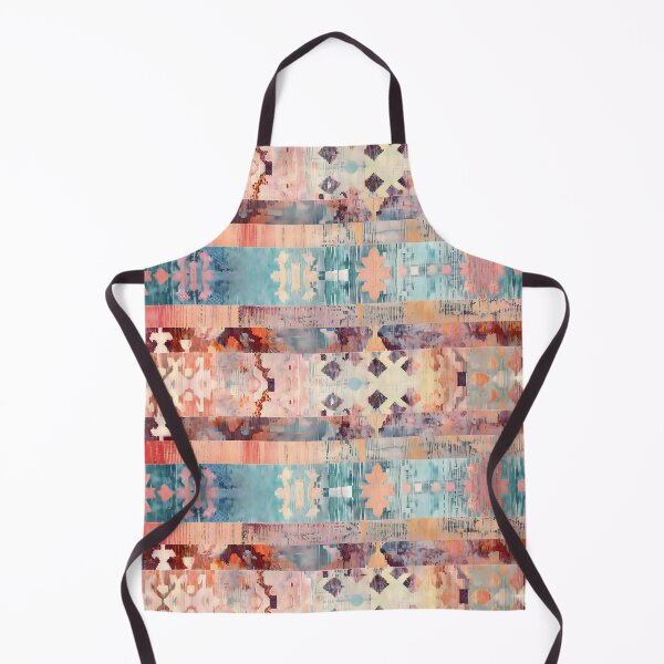 Item preview, Striped Serenade: Bohemian Patchwork Rhapsody designed and sold by Cosmic-Canvases.