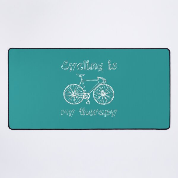 Item preview, Cycling is my Therapy Funny Bike Riding Cyclist designed and sold by mmvfcyhty59.