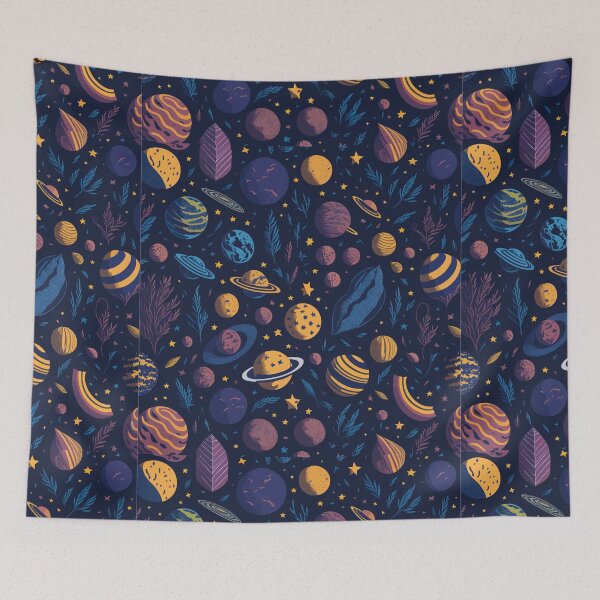 Item preview, Seamless Pattern Cosmos SVG designed and sold by StikerShock.