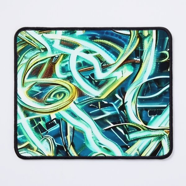 Item preview, An abstract picture with glowing lines designed and sold by Zolongano.