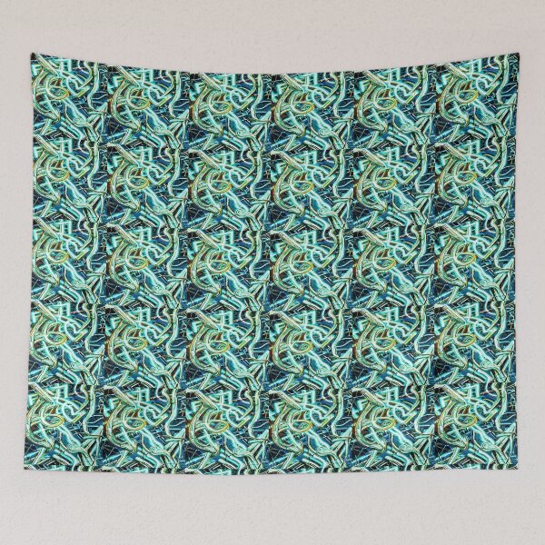 Item preview, An abstract picture with glowing lines designed and sold by Zolongano.