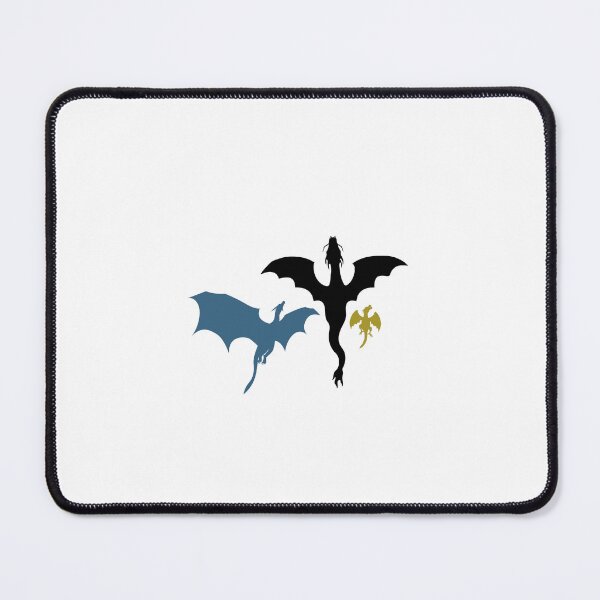 Item preview, Tairn, Sgaeyl, Andarna - Fourth Wing Dragons Sticker designed and sold by Lexx Hoggard.