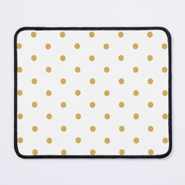 Item preview, Small GOLD & WHITE POLKA DOTS designed and sold by RachelMacht.