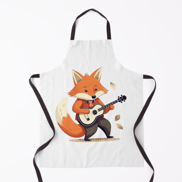 Item preview, The fox and his ukulele designed and sold by the99thstudio.