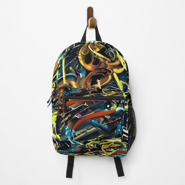 Item preview, An abstract picture with colorful glowing lines designed and sold by Zolongano.