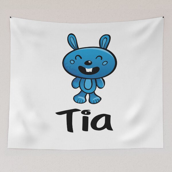 Item preview, Tia Cute Bunny Name designed and sold by ProjectX23.